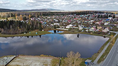 Пруд на реке Большая Гусева