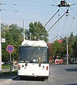 Image 185A switch in parallel overhead lines (from Trolleybus)