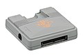 The PC Engine Core Grafx II Console from the back left.