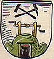 Herb wolnego miasta górniczego Rudelstadt