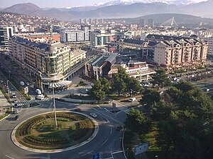 Skyline of پودگوریتسا Podgorica