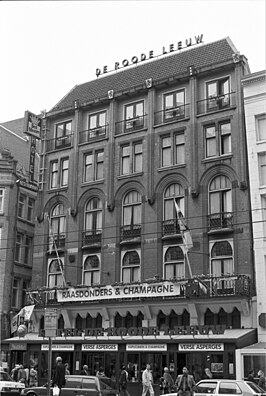 Hotel de Roode Leeuw ca. 1990