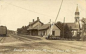 Grand Trunk Depot in 1913