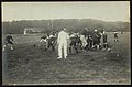 Match de barette lors de l'inauguration du champ Bourda, ou pelouse de jeux et de la piste d'entraînement militaire de la Ligue Girondine de l'Éducation physique.