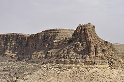 Paysage près de Toujane, en Tunisie.