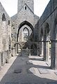 El cor de l'abadia de Sligo