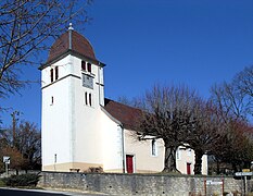 Le temple de Vandoncourt.