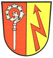 Blitz im Wappen des Landkreises Säckingen