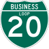 Interstate 20 Business marker