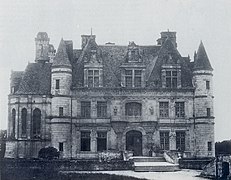 Le château de Chenonceau en 1851 par Le Gray.