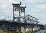 Hubbrücke, Astrachan, Russische Föderation