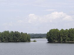 Parti fra Onega søen i Rusland