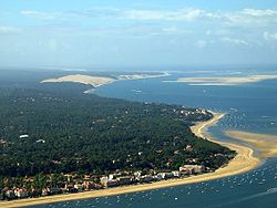 Skyline of Arcachon