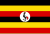 Ugandas flagg