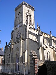 The church in Dozulé