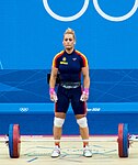 Lidia Valentín (ESP), die Platz 4 belegte, wurde nachträglich zur Olympiasiegerin erklärt