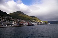 A cidade piscatória de Måløy