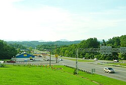 Oak Ridge Highway (Tennessee SR-62) in Solway