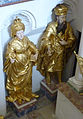 Statuen von Meinhard II. und Elisabeth im “Österreichischen Grab” in der Stiftskirche in Stams