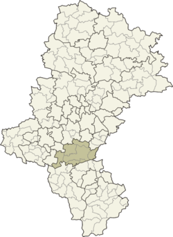 Location within Silesian Voivodeship