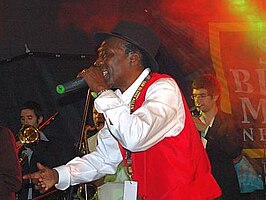 Alton Ellis performing live in 2007