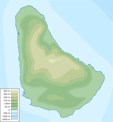 Location map Barbados