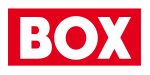 Logo der BOX