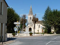 Skyline of Civrac-de-Blaye