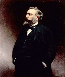 Léon Gambetta, door Léon Bonnat