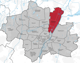 Schwabing-Freimann – Mappa