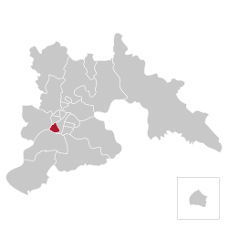 Location of Pyongchong-guyok within Pyongyang