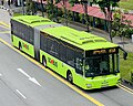 Image 250A bendy bus operated by Tower Transit Singapore (from Articulated bus)