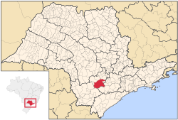 Location in São Paulo state