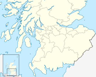 1890–91 Scottish Football League is located in Scotland South