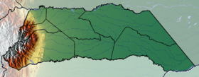 Voir sur la carte topographique d'Arauca (administrative)