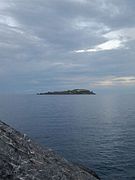 Izaro vista desde Bermeo.