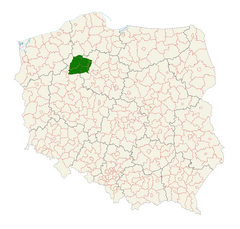 Mapa Krajny