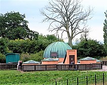 Stjerneborg, een van de observatoria van Tycho Brahe op Ven. Tegenwoordig een museum.