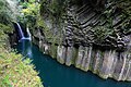 柱状節理：高千穂峡（宮崎県西臼杵郡）