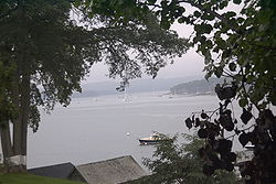 Castine Harbor from Perkins Street