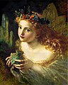 Take the Fair Face of Woman, and Gently Suspending, with Butterflies, Flowers, and Jewels Attending, thus your Fairy is Made of Most Beautiful Things Definately my favourite painting by her.