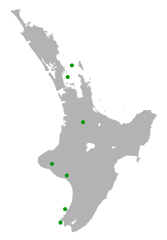 Mapa występowania