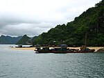 Plage et jetée sur l'île Ti Tốp