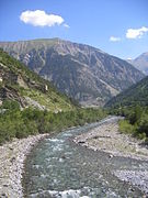 La rivière Ubaye.