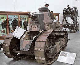 Renault FT v Bruselskom armádnom múzeu