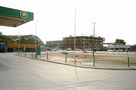 Het centrum van Garissa