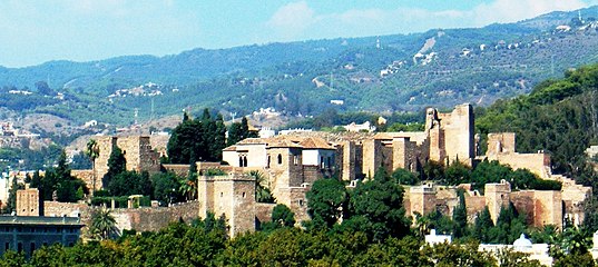 Málaga Alcazaba Kalesi