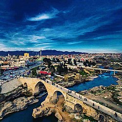 The Little Khabur flowing through Zakho