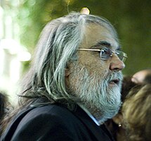 Vangelis at the premiere of El Greco in 2007