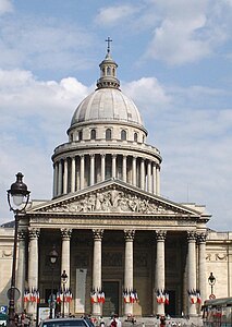 La chiesa di Santa Genoveffa, ora Panthéon (1764–1790) di Jacques-Germain Soufflot